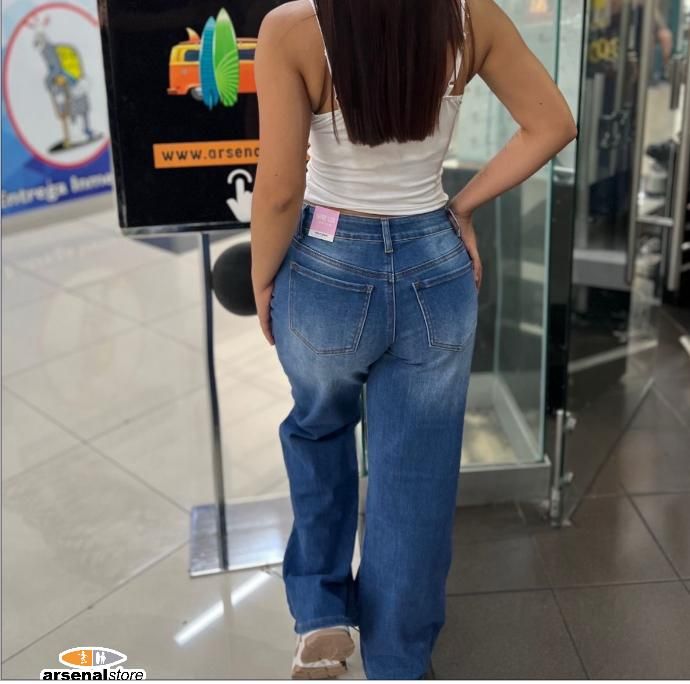 PANTALON WAX JEAN LOW RISE WIDE 90403 MEDIUM