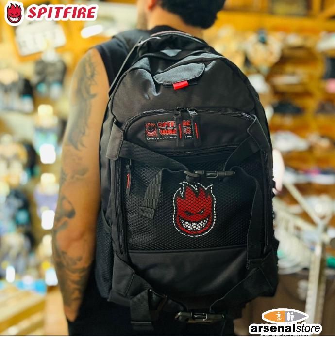 SALVEQUE SPITFIRE NEGRO MALLA