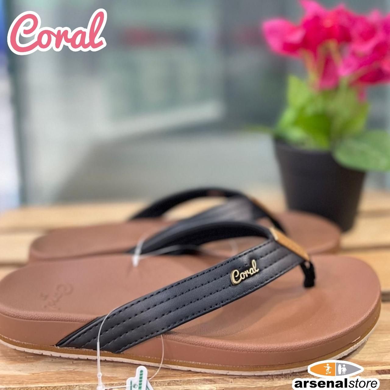 SANDALIA CORAL FIA BLACK SANDALIA CORAL FIA BLACK