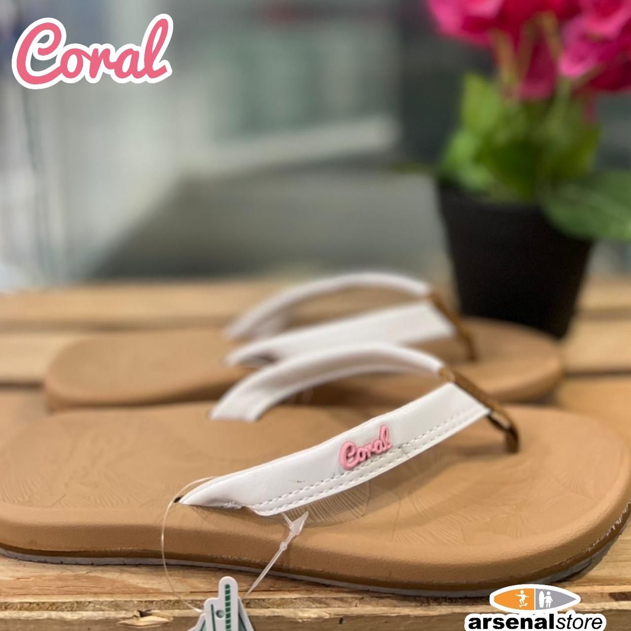 SANDALIA CORAL KALEA WHITE