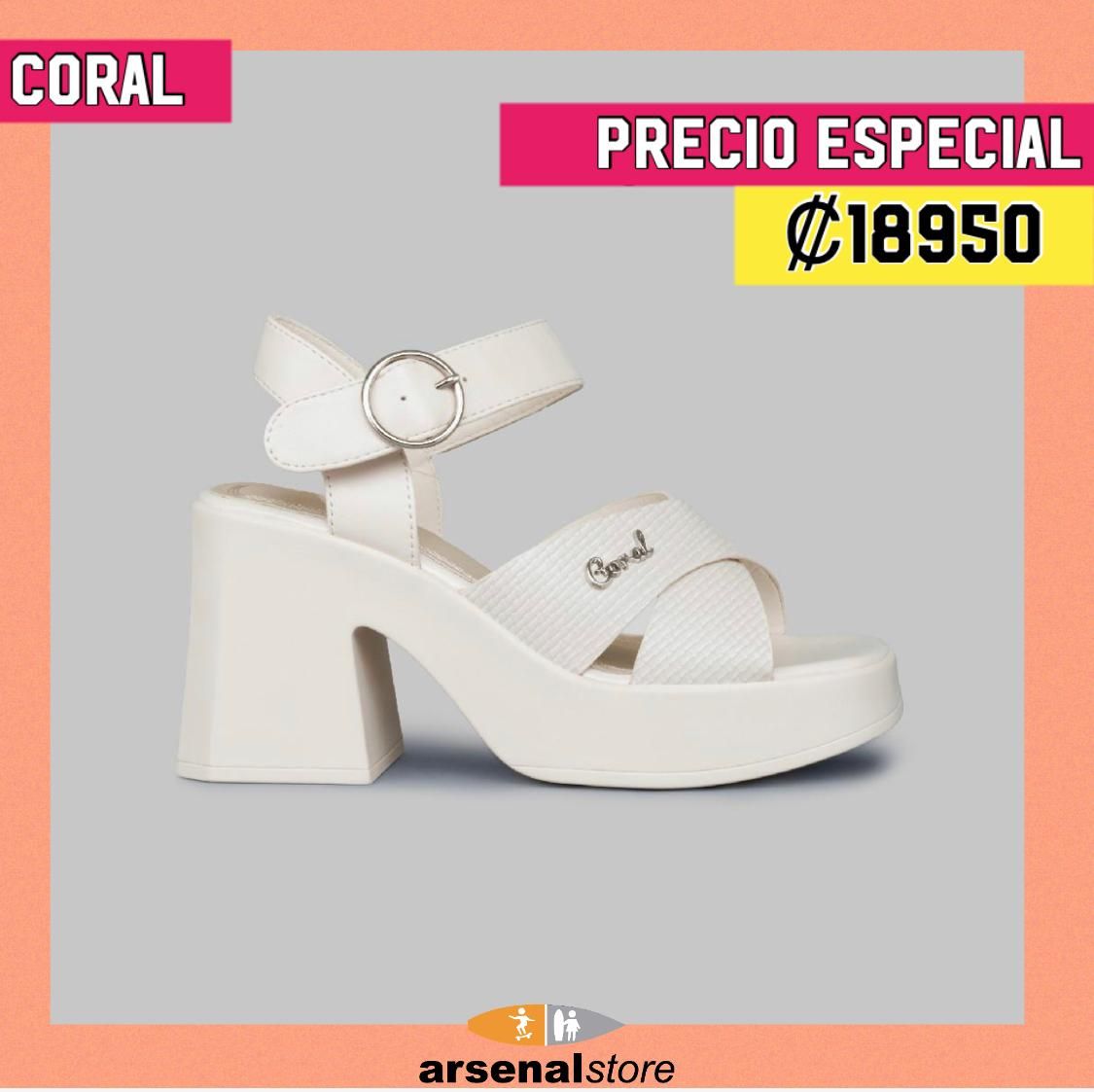 SANDALIAS CORAL BELLAGIO 2 WHT OFF