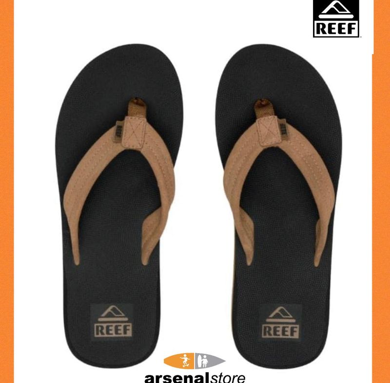 SANDALIAS REEF CJ6459 BLK TAN