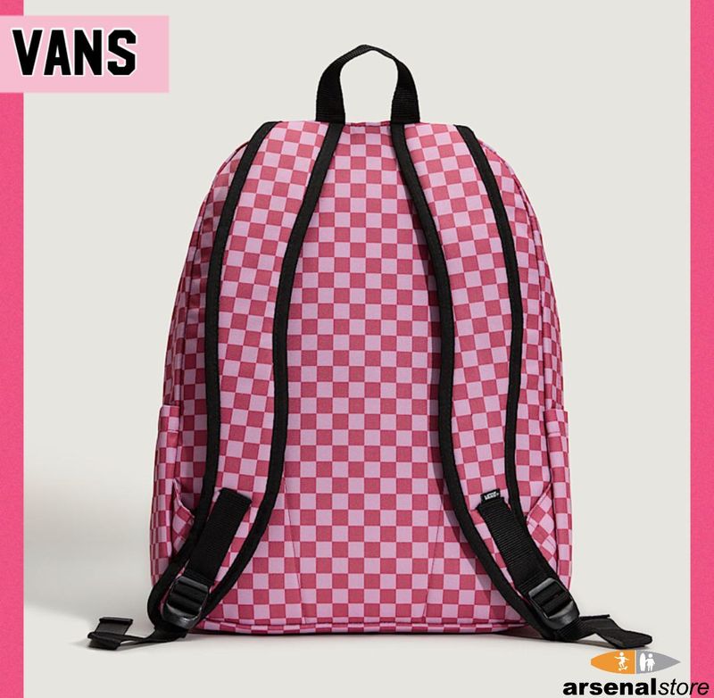 SALVEQUE VANS OLD SKOOL CHECKERBOARD MAUVEWOOD PINK