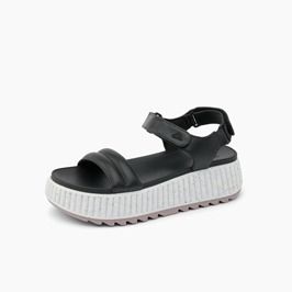 SANDALIAS REEF BLK WHT