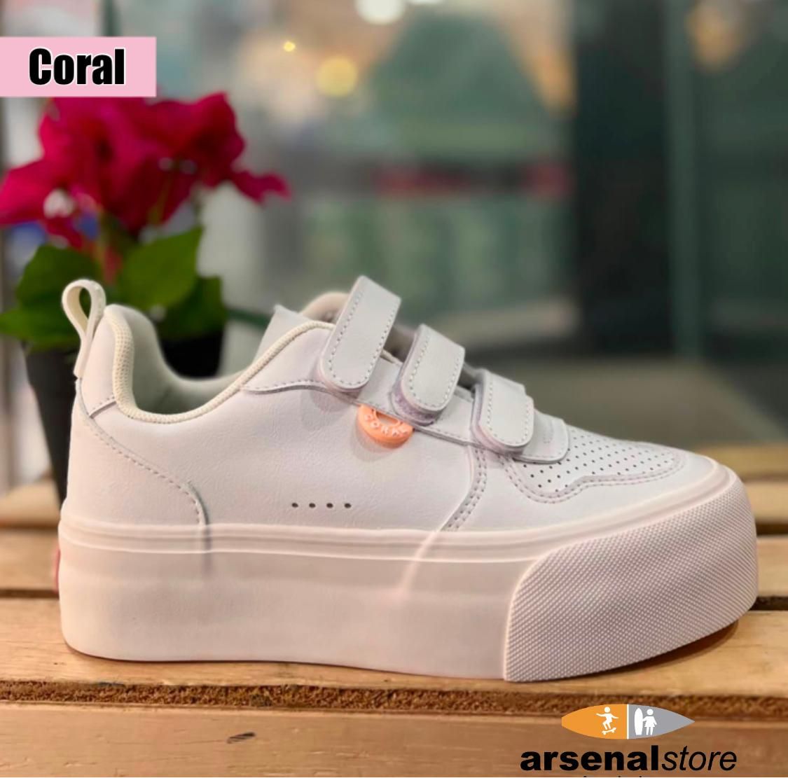 TENIS CORAL FUJI WHITE