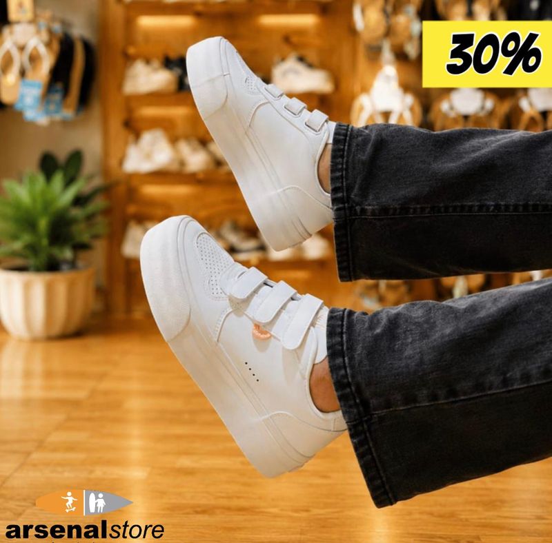 TENIS CORAL FUJI WHITE