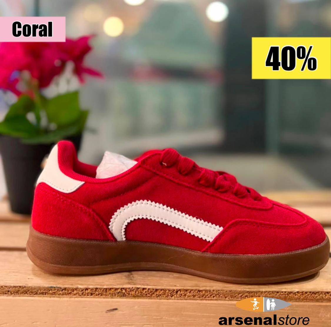 TENIS CORAL CAMPO RED