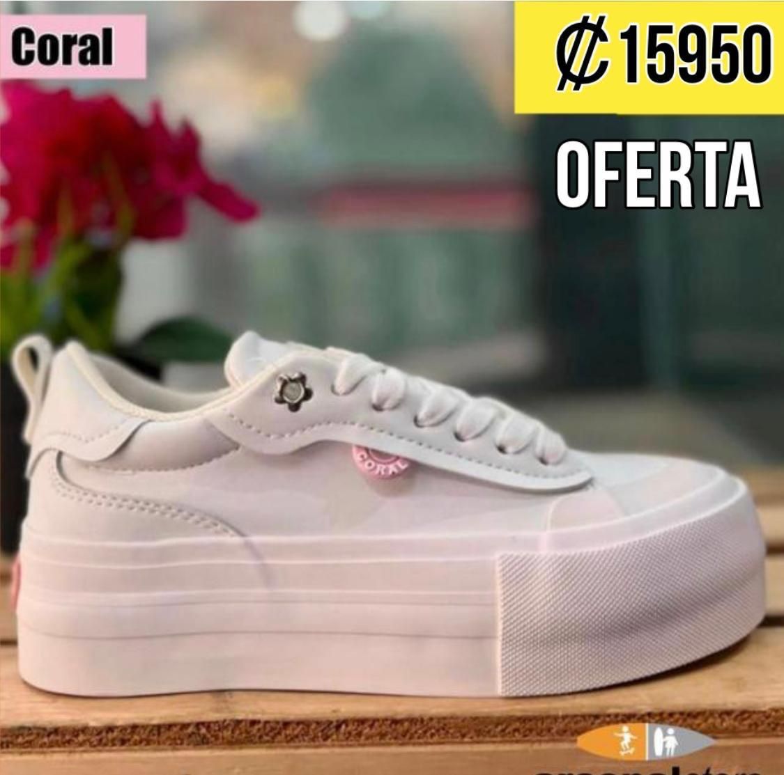TENIS CORAL TAO ALL WHITE