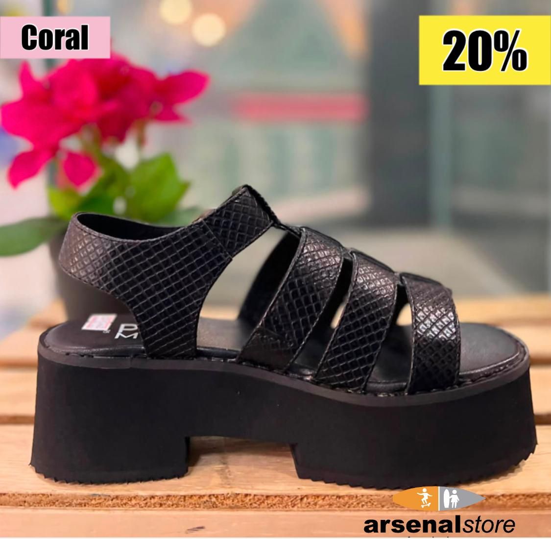 ZAPATOS CORAL COZUMEL BLK