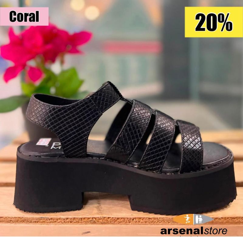 ZAPATOS CORAL COZUMEL BLK ZAPATOS CORAL COZUMEL BLK
