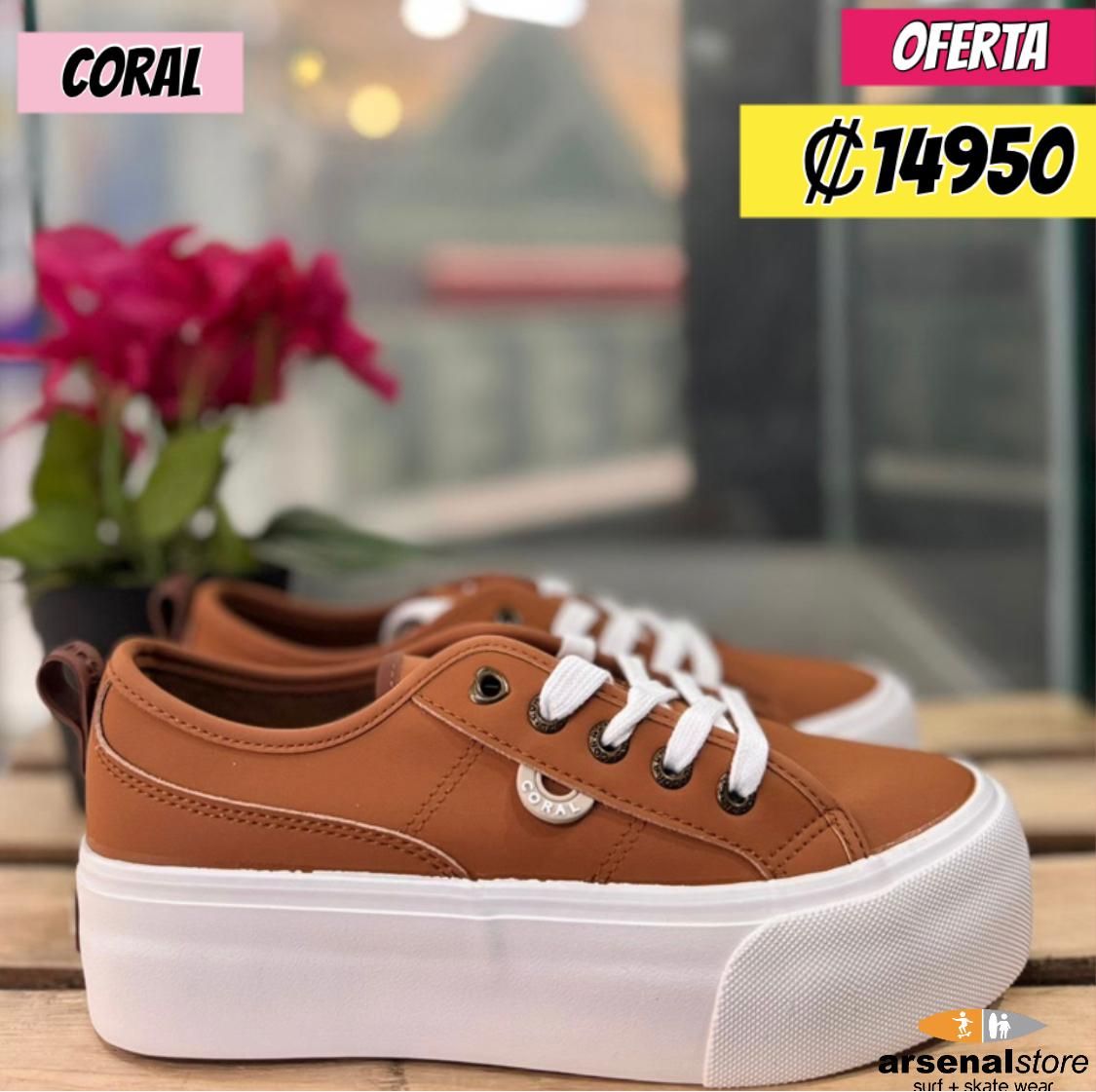 TENIS CORAL RENATA 2 CAMEL TENIS CORAL RENATA 2 CAMEL
