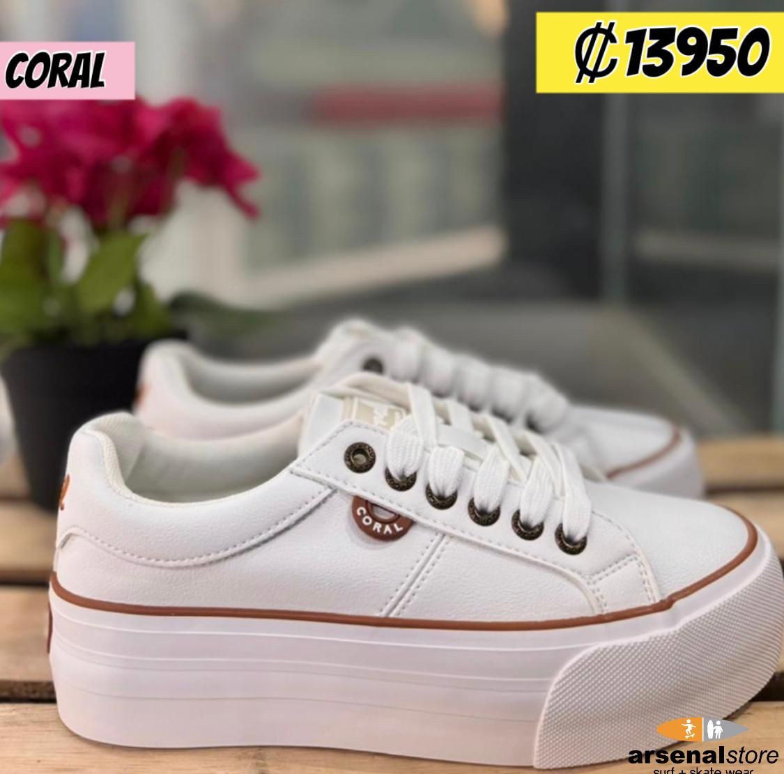 TENIS CORAL AZALEA WHITE TENIS CORAL AZALEA WHITE