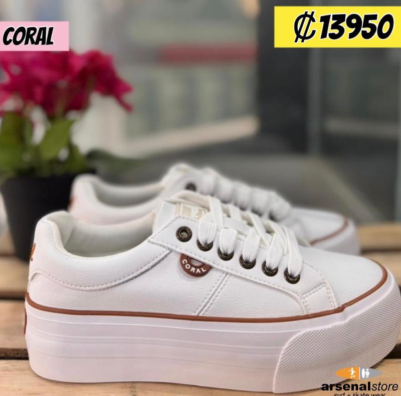 TENIS CORAL AZALEA WHITE