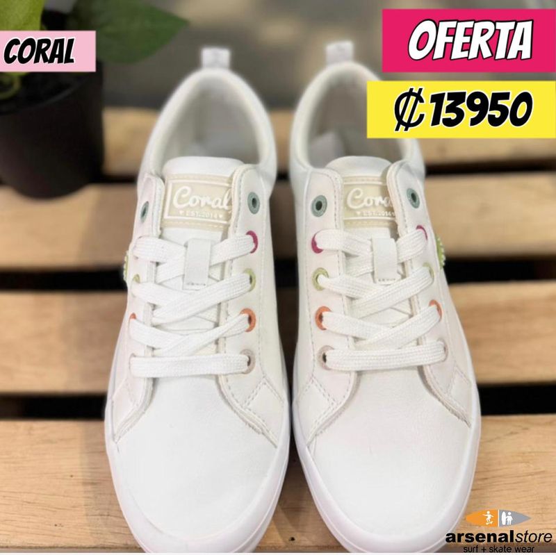 TENIS CORAL ALARA WHITE