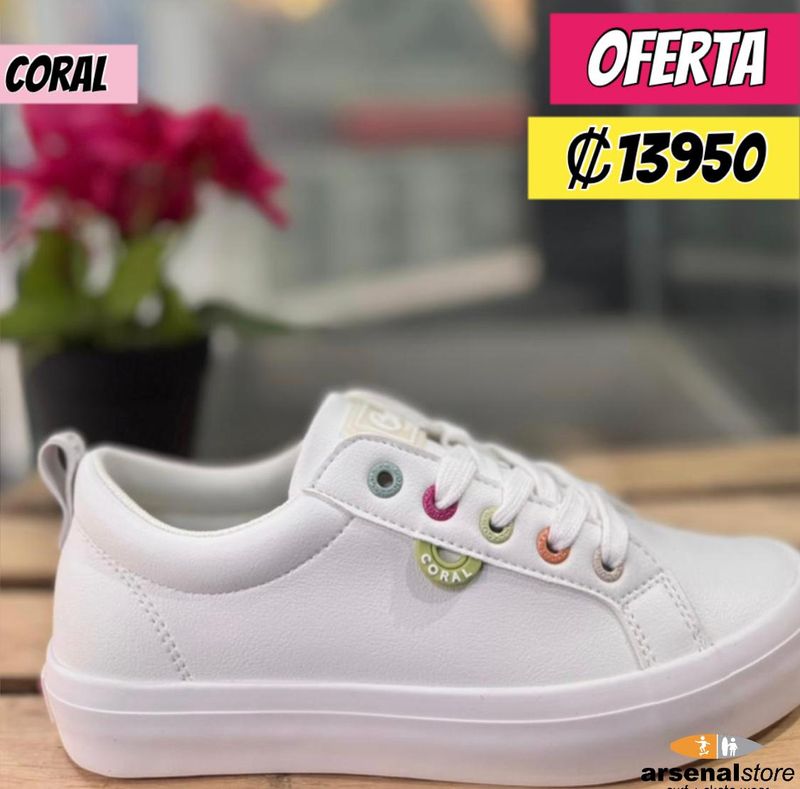 TENIS CORAL ALARA WHITE