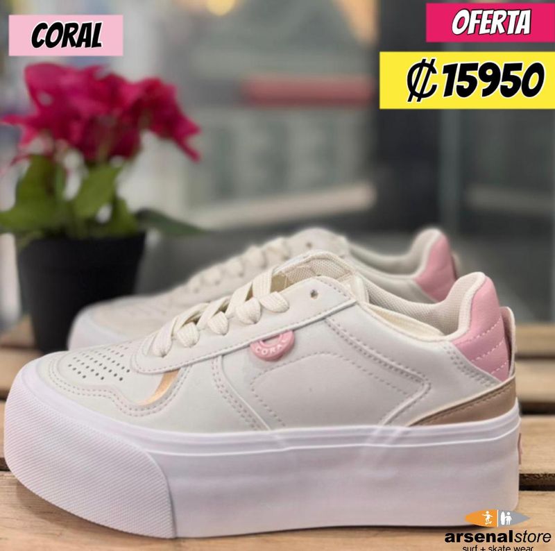 TENIS CORAL BRUNA CREAM