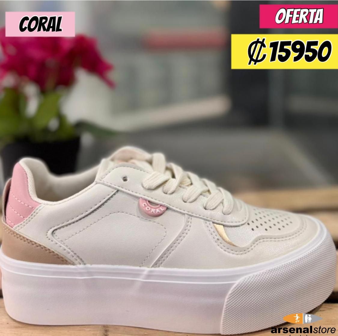 TENIS CORAL BRUNA CREAM TENIS CORAL BRUNA CREAM