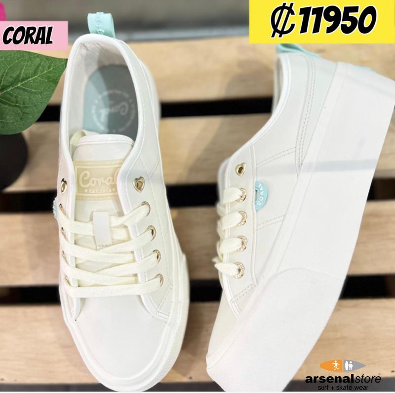 TENIS CORAL RENATA 2 WHITE OFF