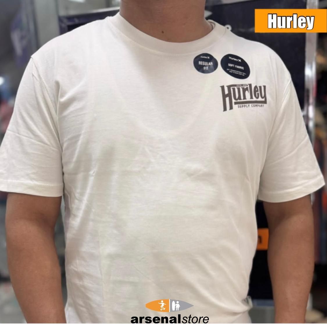 CAMISETA HURLEY T51131-280 HUESO