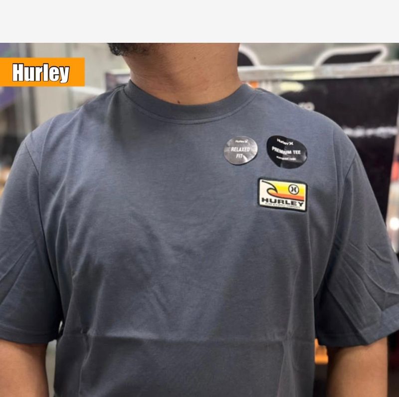 CAMISETA HURLEY T51190-312 AZUL