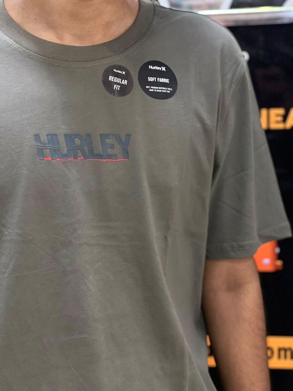 CAMISETA HURLEY T51100-316 MUSGO