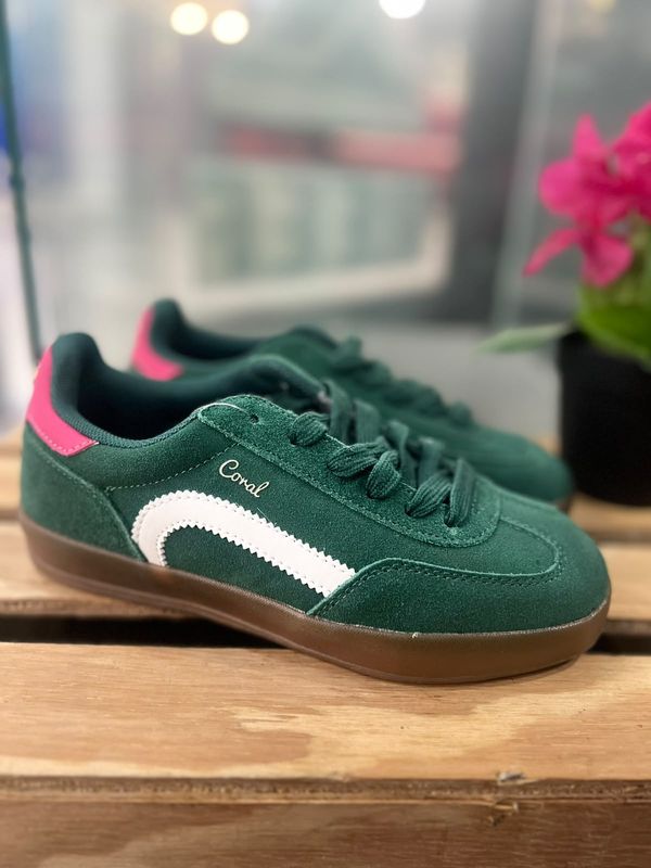 TENIS CORAL CAMPO DK GREEN