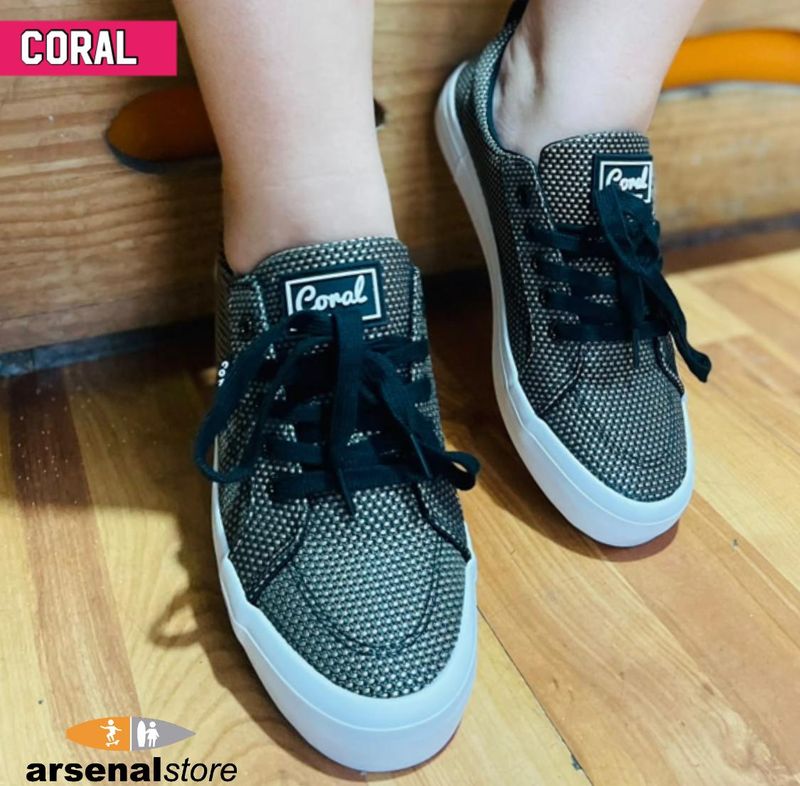 TENIS CORAL LANDO BLK TEX