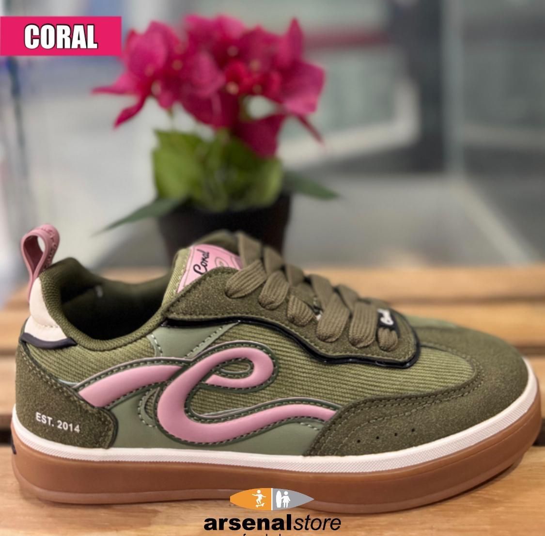 TENIS CORAL CYPRESS OLIVE TENIS CORAL CYPRESS OLIVE