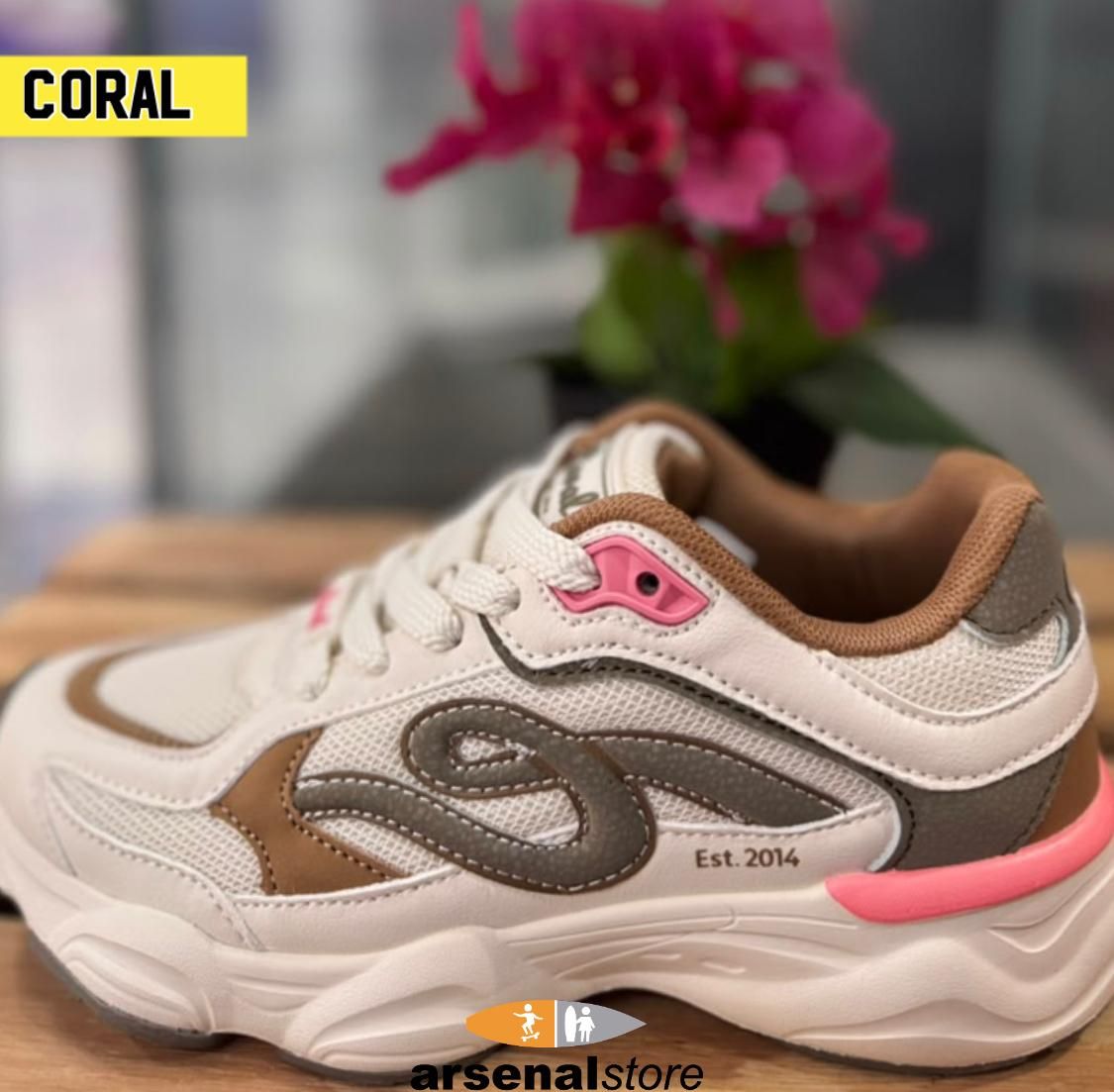 TENIS CORAL HAYAMI 2 CREAM