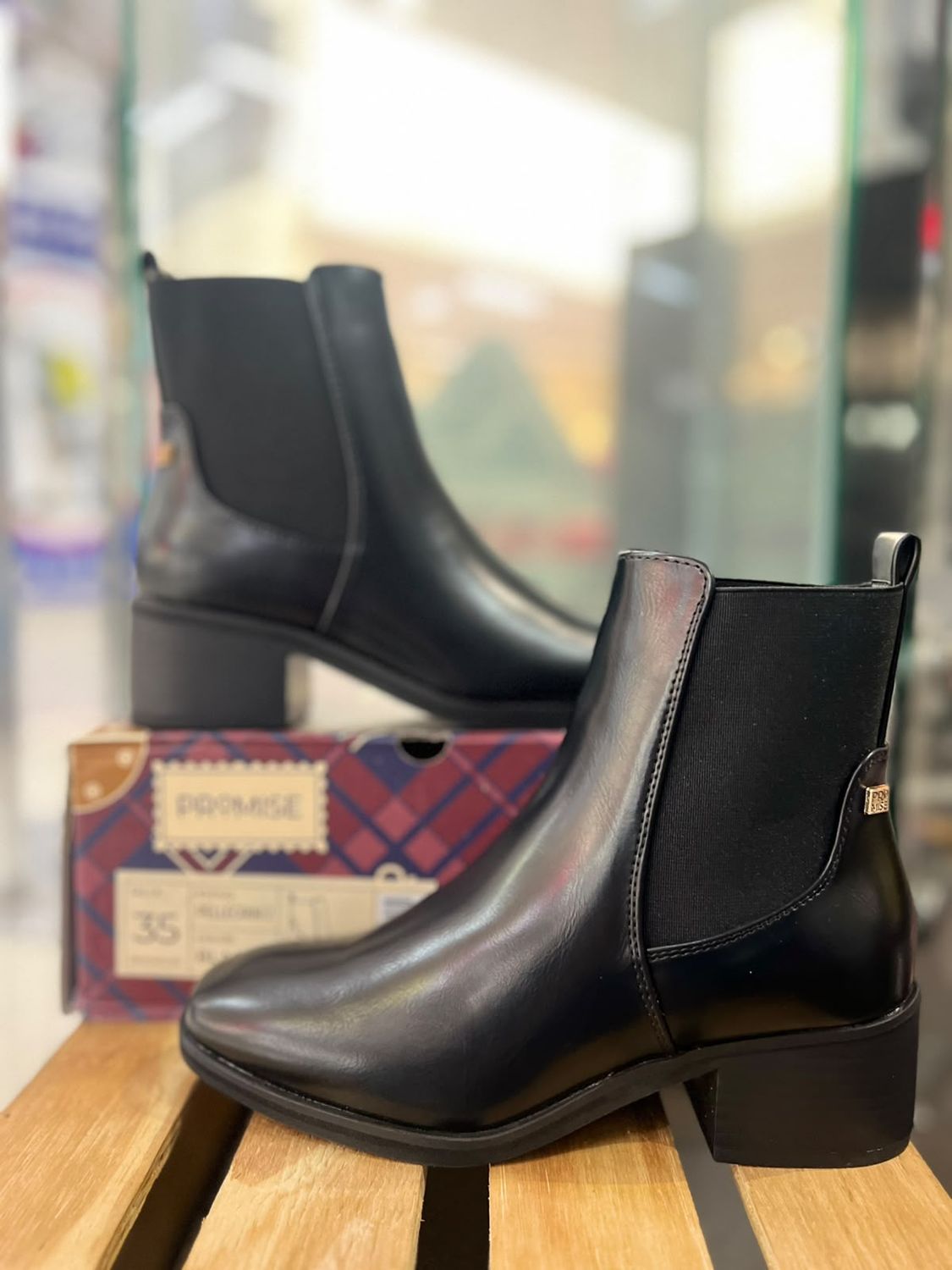 BOTAS CORAL PELLEGRINI 2 BLK PROMISE