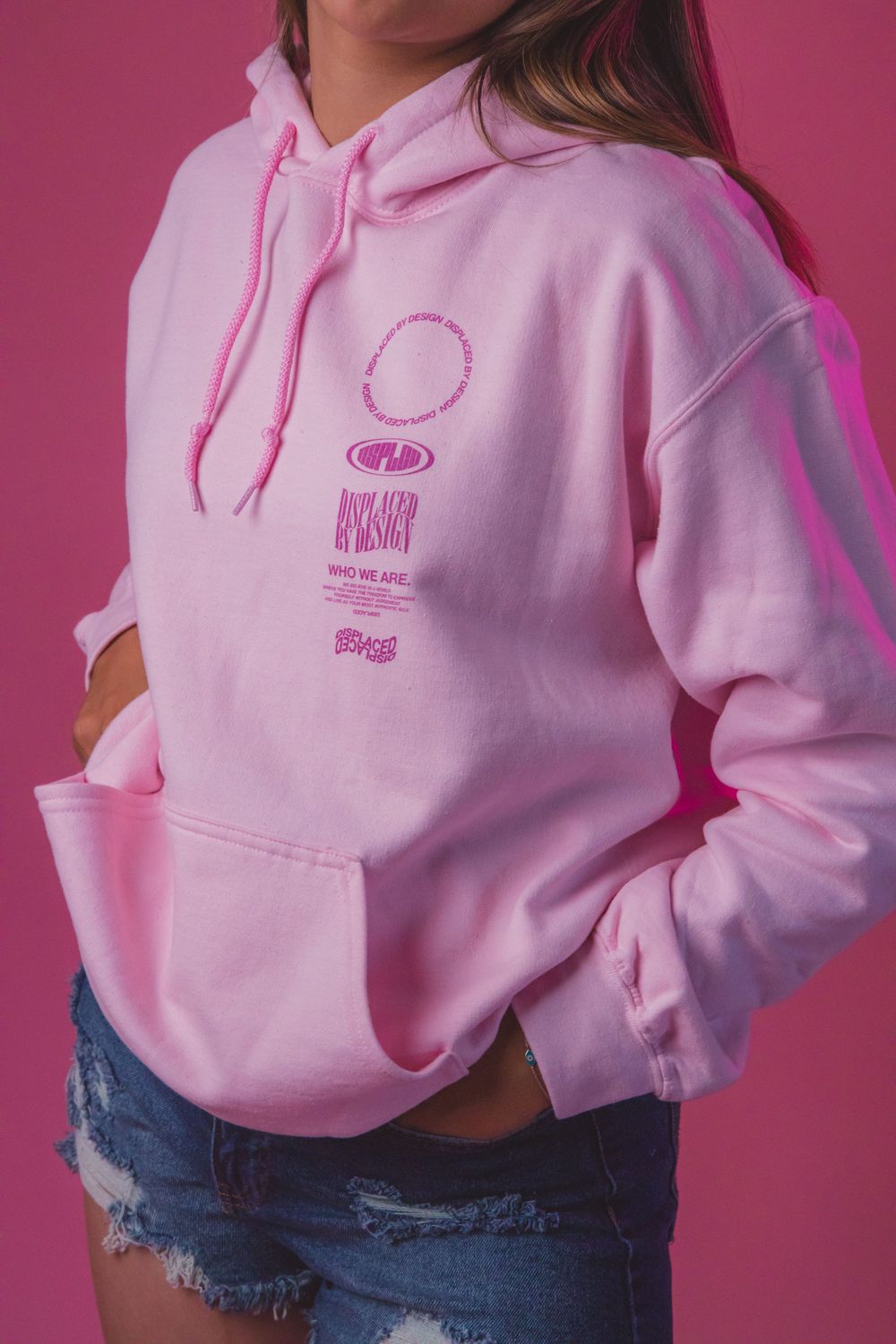Pink Hoodie