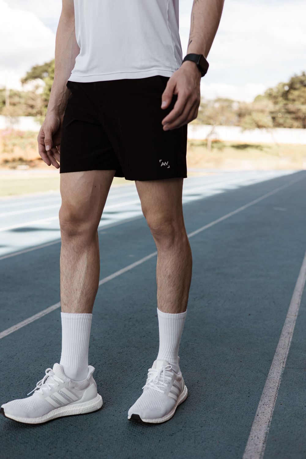 Men's Black Casual Shorts