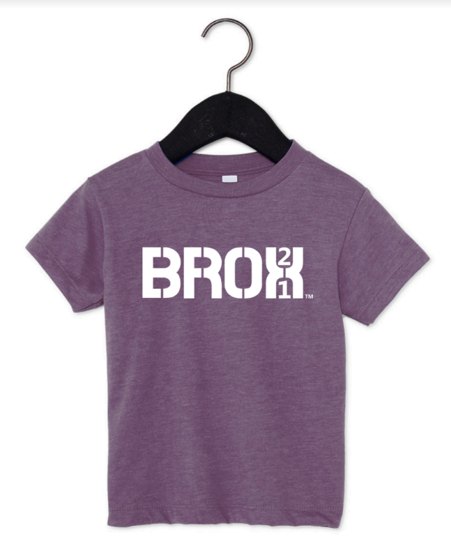 TODDLER PURPLE HEATHER T-SHIRT