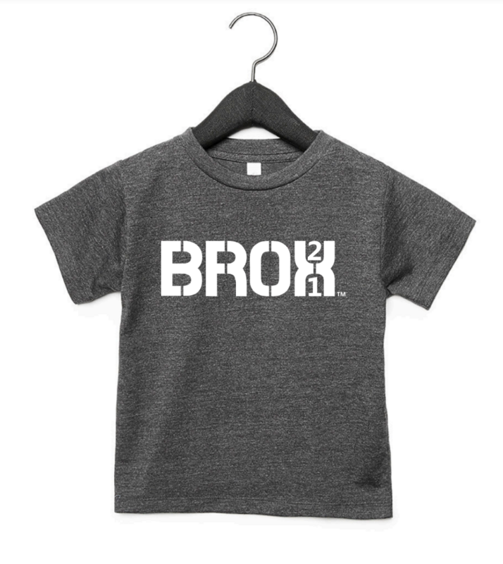 TODDLER DARK GRAY HEATHER T-SHIRT