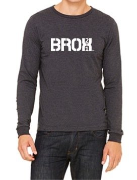 DARK GREY HEATHER LONG SLEEVE
