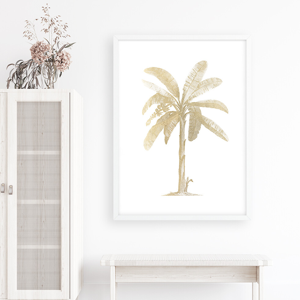 Gold Tropical Palm