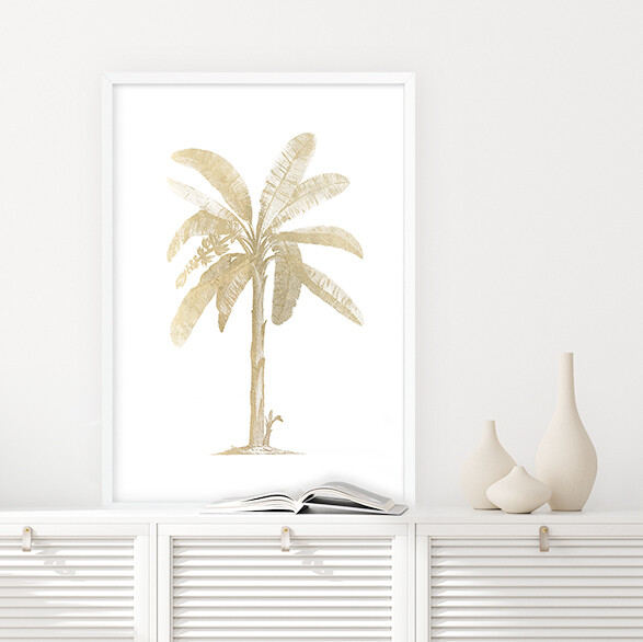 Gold Tropical Palm