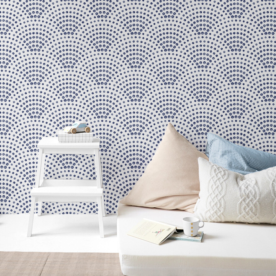Mermaid Removable Wallpaper (any colour)