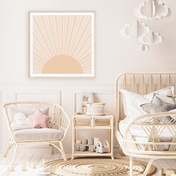 Boho Sunset II (square)
