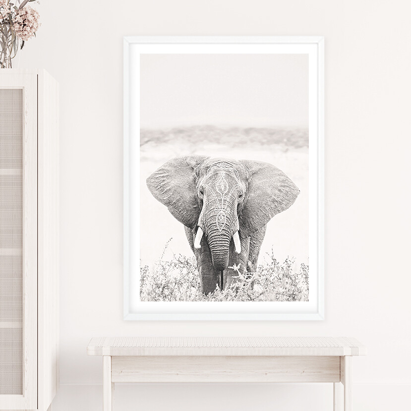 Heavenly Boho Elephant II