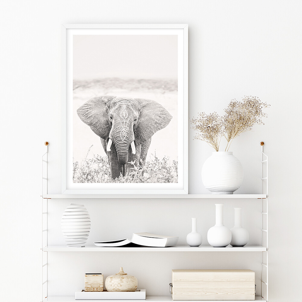 Heavenly Boho Elephant II