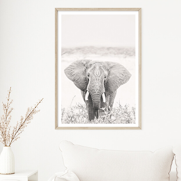 Heavenly Boho Elephant II
