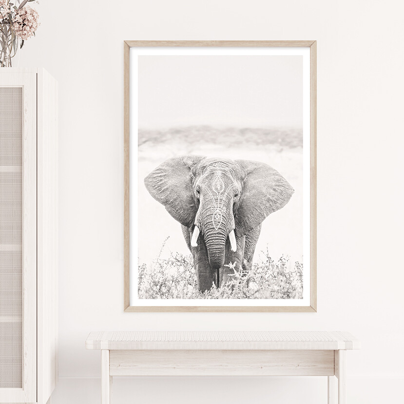 Heavenly Boho Elephant II