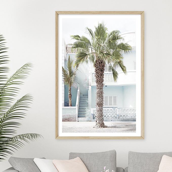 Cape Palm - Blue