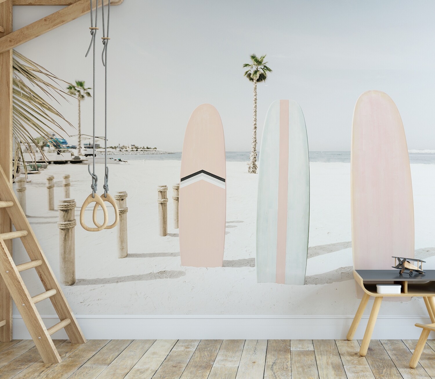 Malibu Surf Removable Wallpaper (Mural)