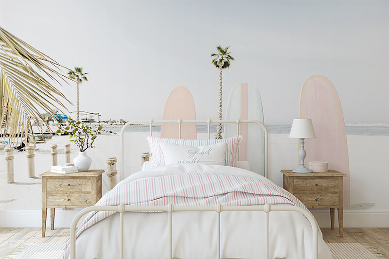 Malibu Surf Removable Wallpaper (Mural)