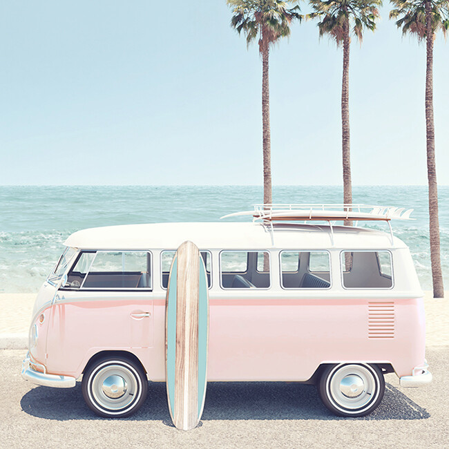 Beach Van - Pink