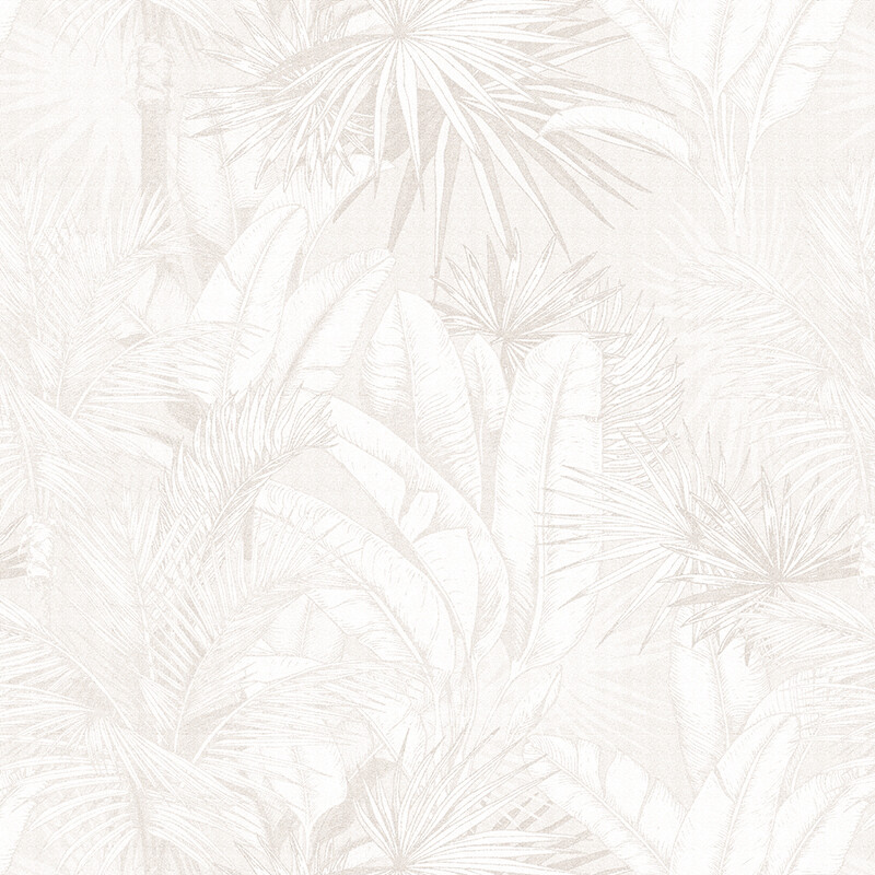 Luxe Palms Removable Wallpaper - Natural