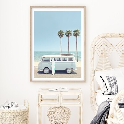 Beach Van (portrait)