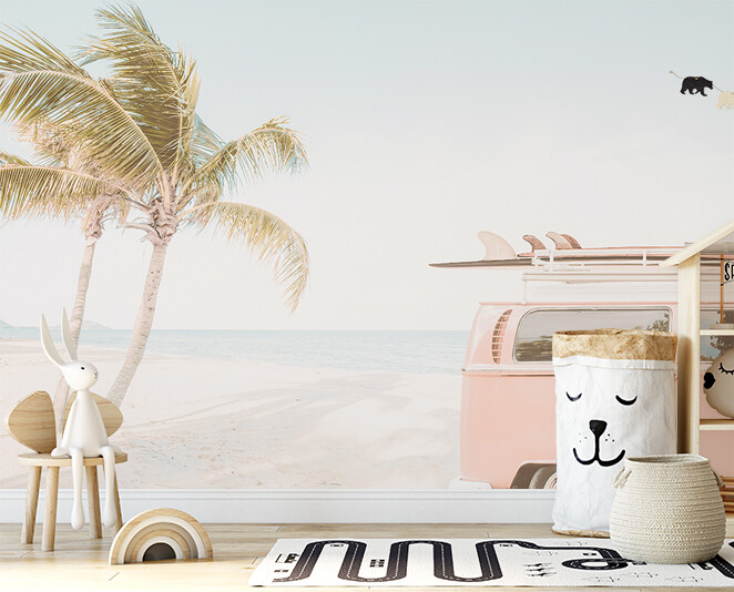 Beach Trip Removable Wallpaper Mural
